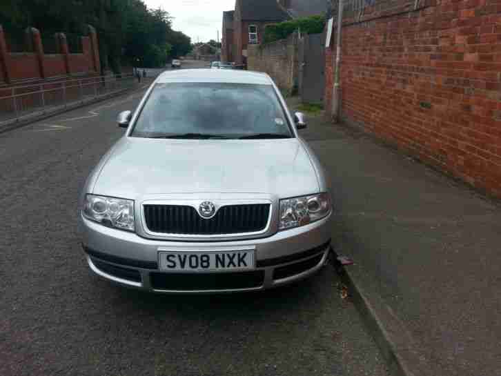 2008 SKODA SUPERB CLASSIC TDI 115 SILVER