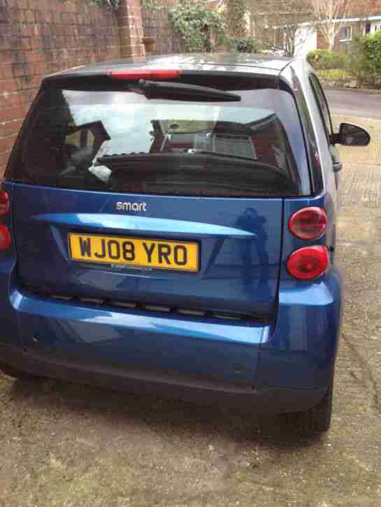 2008 SMART CAR SILVER/ BLUE