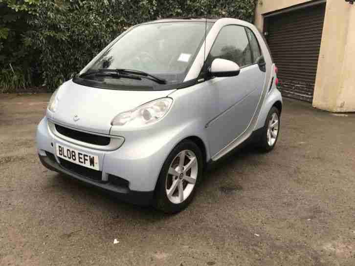 2008 SMART FORTWO PASSION 71 AUTO SILVER MUST BE SEEN