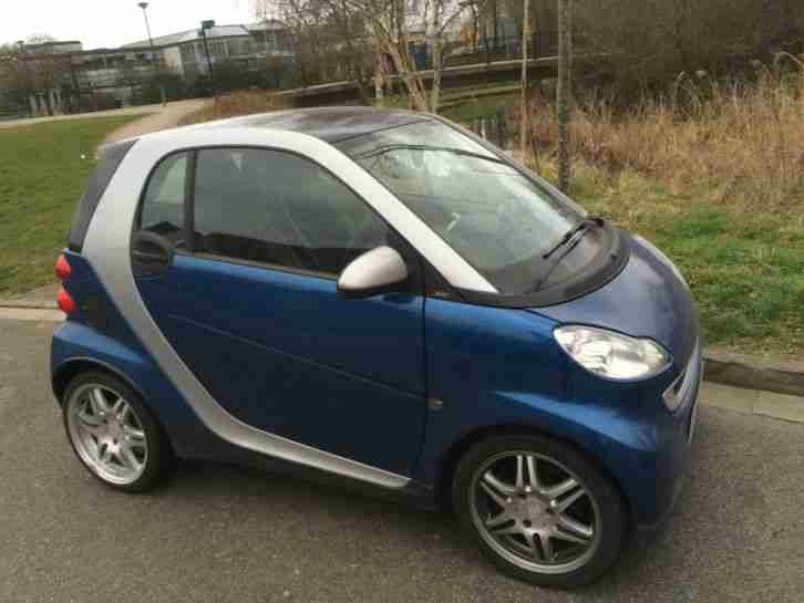 2008 SMART FORTWO PASSION 84 AUTO SILVER TURBO 1.0 l BRABUS SHAPE