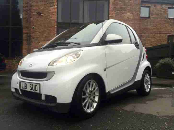 2008 SMART FORTWO PASSION 84 BHP AUTO WHITE HEATED SEATS AUX AIR CONDITIONING