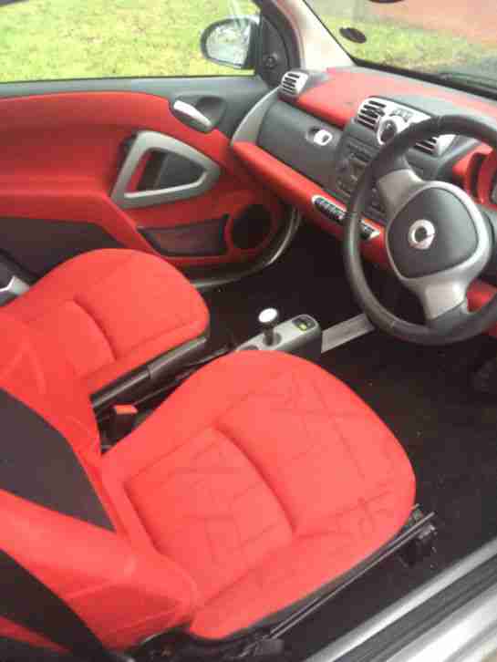 2008 SMART FORTWO PASSION MHD AUTO BLACK 37k full history