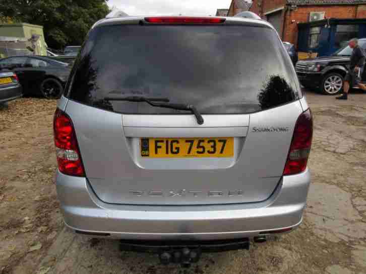 2008 SSANGYONG REXTON 270 S 5S AUTOMATIC - LEATHER, SAT-NAV, CLIMATE, RADIO ETC