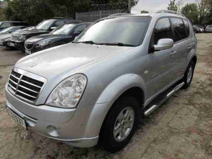 2008 SSANGYONG REXTON 270 S 5S AUTOMATIC - LEATHER, SAT-NAV, CLIMATE, RADIO ETC