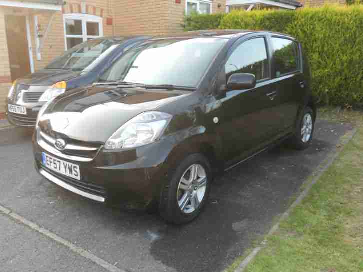 2008 SUBARU JUSTY R BLACK 1.0. Cheap Tax and Insurance - Full Service History