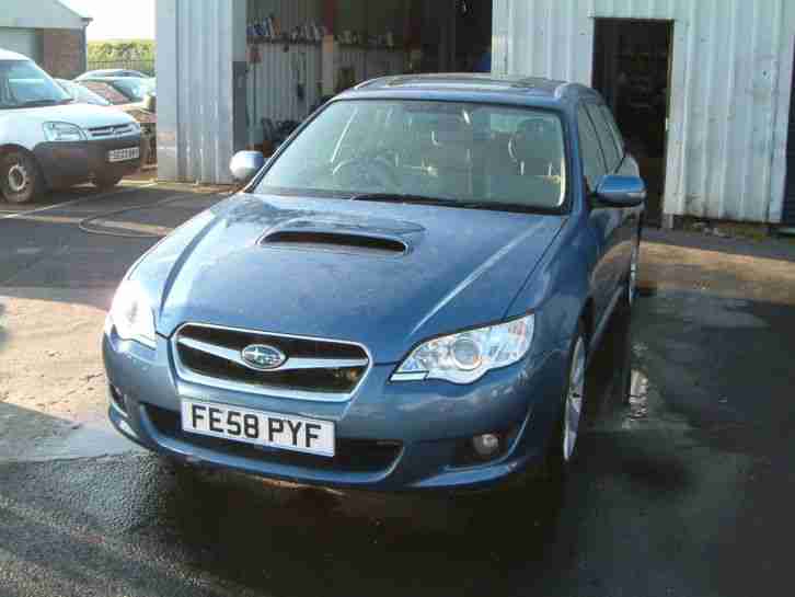 2008 SUBARU LEGACY REN BOXER TD BLUE SPARES OR REPAIRS