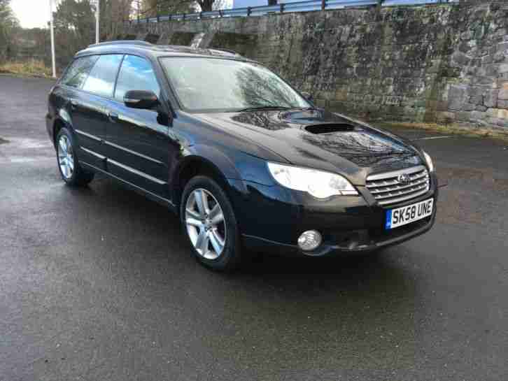 2008 SUBARU OUTBACK RE BOXER DIESEL BLACK FULL MOT