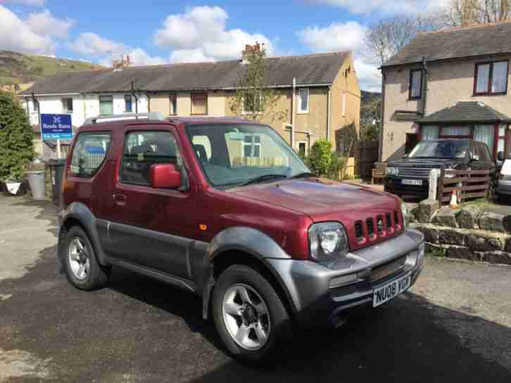 2008 SUZUKI JIMNY JLX PLUS RED
