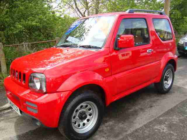 2008 SUZUKI JIMNY JLX RED LOW MILEAGE ONLY 31000