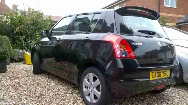 2008 SUZUKI SWIFT 1.5 GLX 5DR BLACK