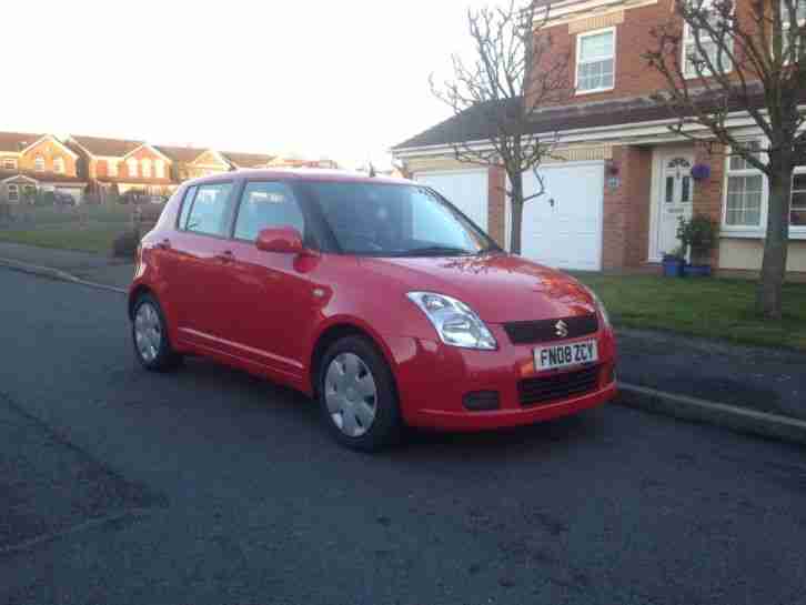 2008 SWIFT GL 1.3 RED 5 door