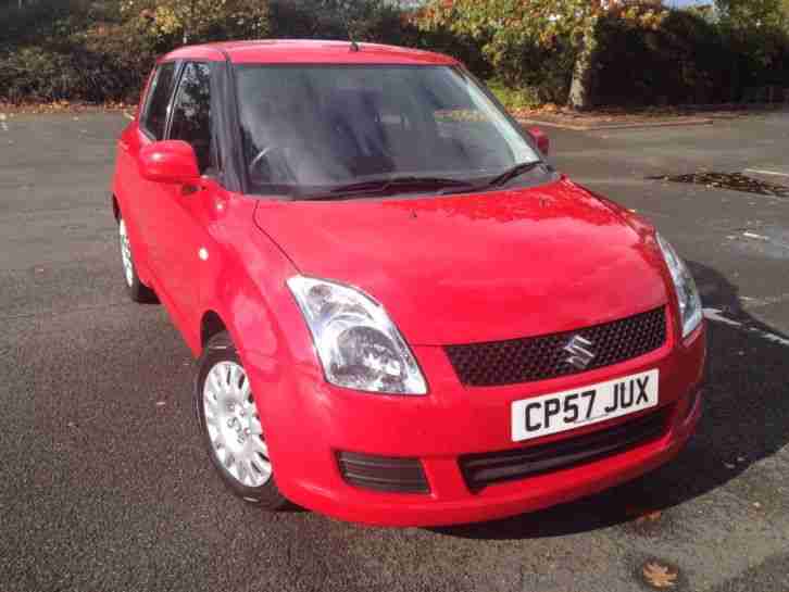 2008 SUZUKI SWIFT GL 5DR RED 1.3