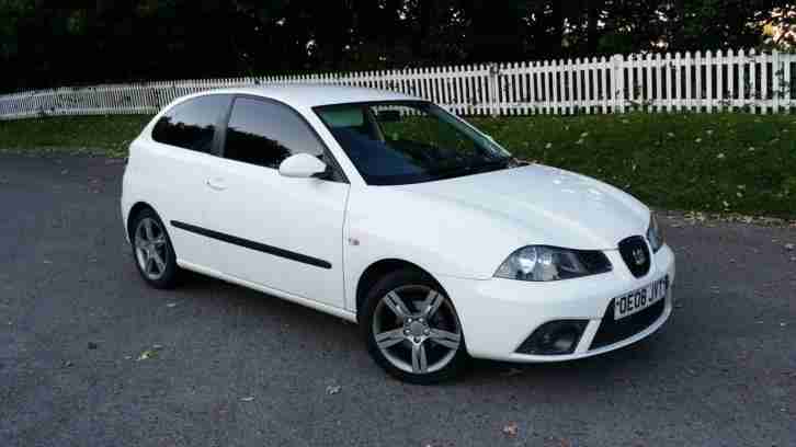 2008 Seat Ibiza 1.4 16V Sportrider - Manual - White - MOT SEP 2017