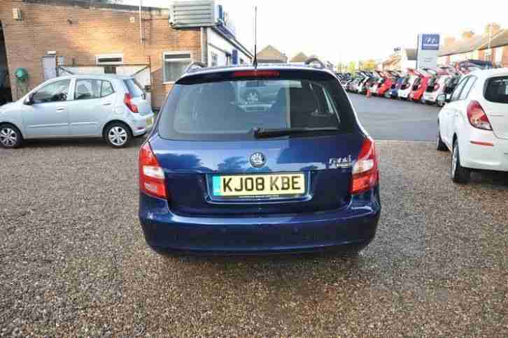 2008 Skoda Fabia 1.9TD 3 Diesel Blue Manual