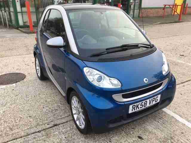 2008 Fortwo 1.0 Passion 2dr in blue