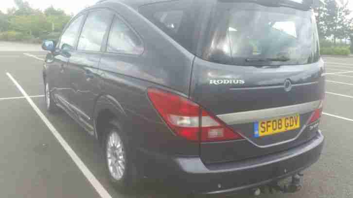 2008 Ssangyong rodius 270s td manual 7 seater spares or repair starts and drives