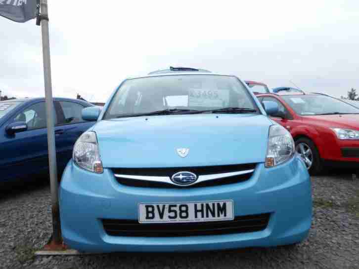 2008 Subaru Justy 1.0 R 5dr 5 door Hatchback