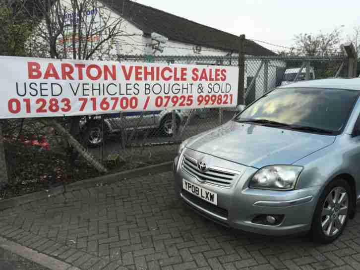 2008 TOYOTA AVENSIS TR D-4D SILVER - DIESEL - SAT NAV - 5 DOOR - NICE CAR
