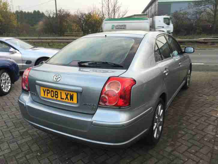 2008 TOYOTA AVENSIS TR D-4D SILVER - DIESEL - SAT NAV - 5 DOOR - NICE CAR