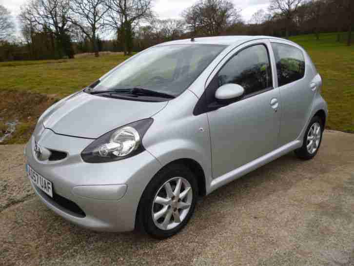 2008 TOYOTA AYGO PLATINUM VVT-I SILVER