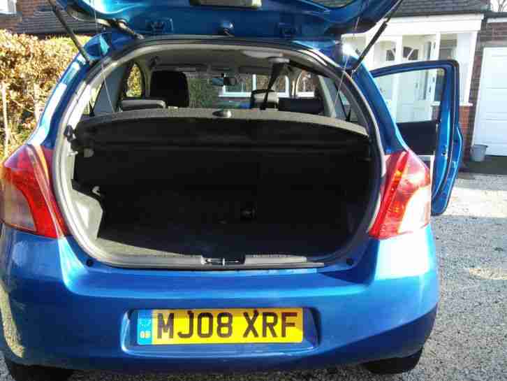 2008 TOYOTA YARIS T3 BLUE VGC 43,600 MILES