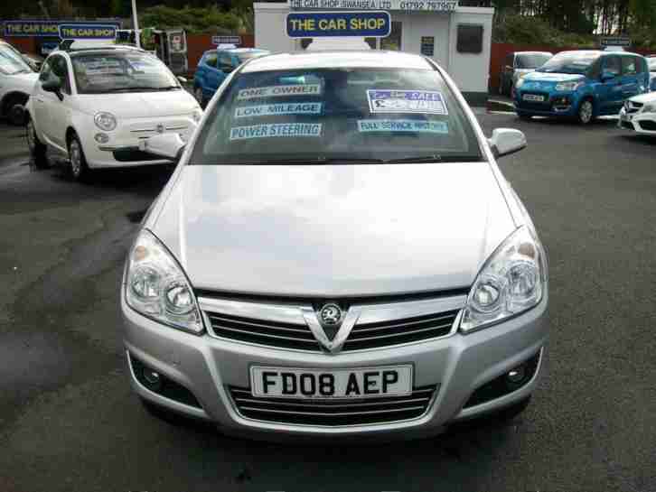 2008 VAUXHALL ASTRA 1.6i 16V Design [115] ONE LADY OWNER FULL SERVICE HISTORY