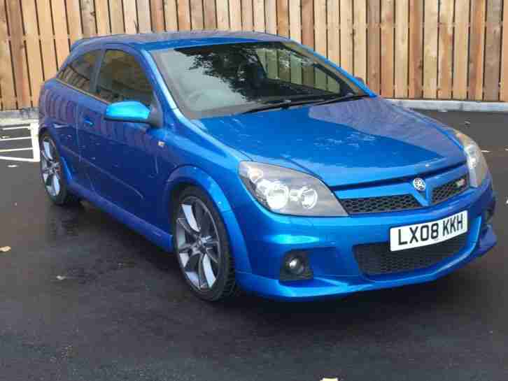 2008 VAUXHALL ASTRA VXR BLUE 2008 77996 miles