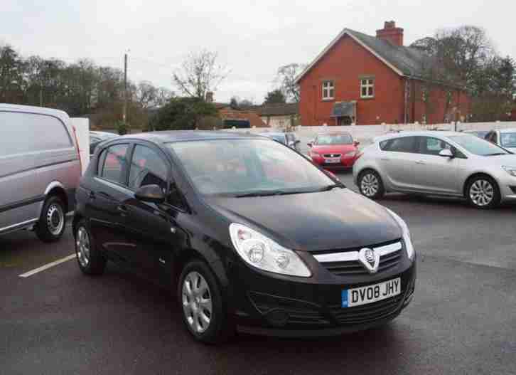 2008 VAUXHALL CORSA 1.2i 16V Club [AC]