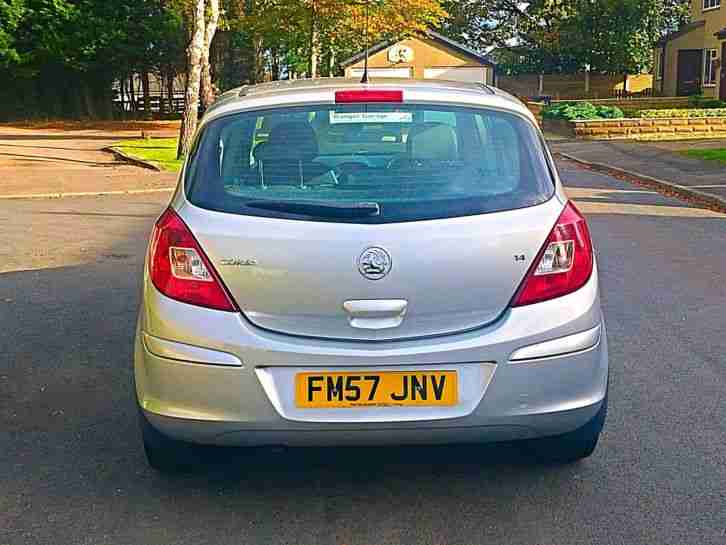 2008 VAUXHALL CORSA 1.4 DESIGN SILVER, 5 DOOR, ONLY 1 PREVIOUS OWNER, ONLY 32K