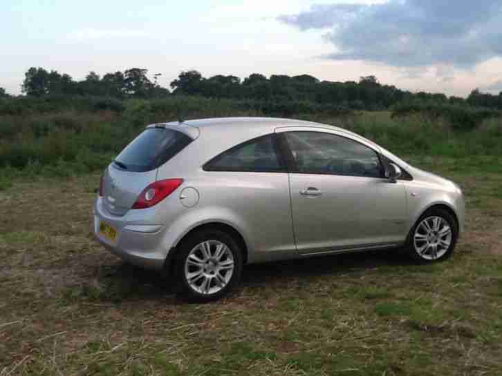 2008 VAUXHALL CORSA DESIGN SILVER