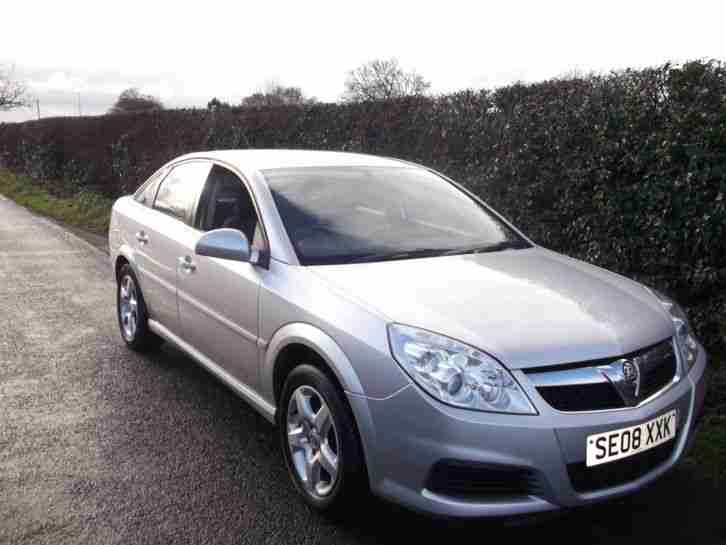 2008 VAUXHALL VECTRA 1.8 EXCLUSIV SILVER 2