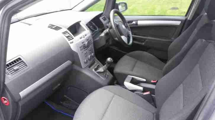 2008 VAUXHALL ZAFIRA SRI SILVER