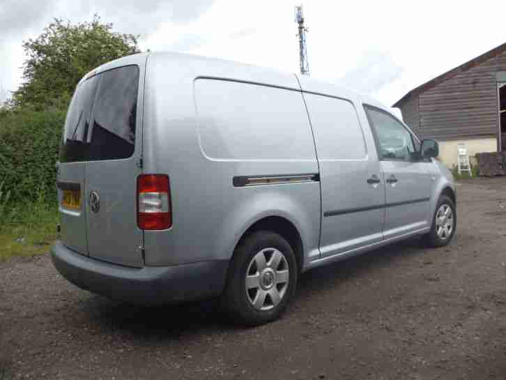 2008 VOLKSWAGEN CADDY MAXI C20 TDI 104 SILVER 105000 miles done