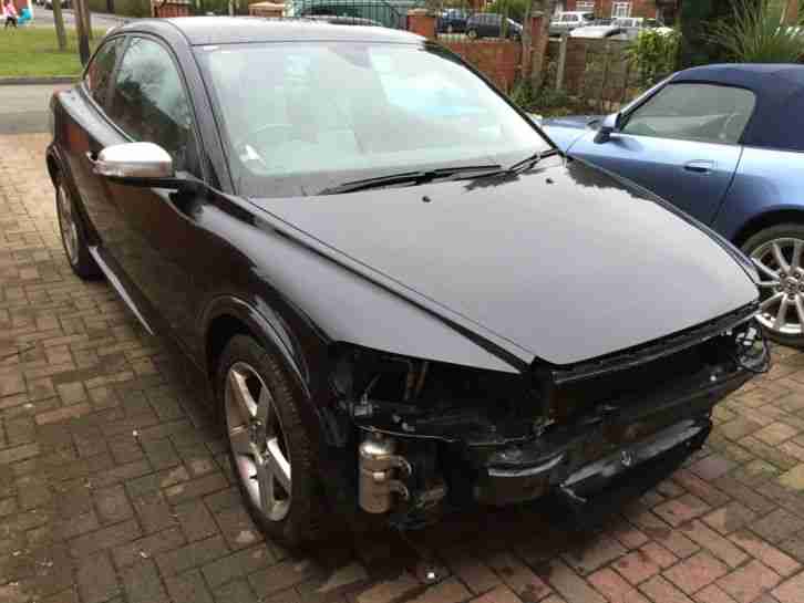 2008 VOLVO C30 R-DESIGN SPORT D BLACK 1.6 DIESEL CAT D SALVAGE REPAIRABLE