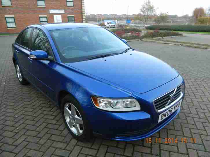 2008 S40. 4 dr SALOON. Blue. Only