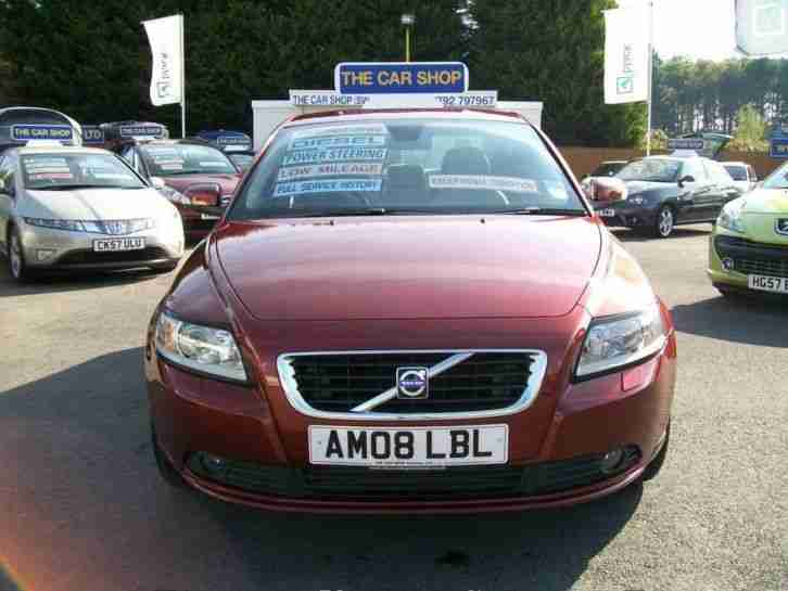 2008 VOLVO S40 DIESEL 1.6 SE F.S.H NEW MOT