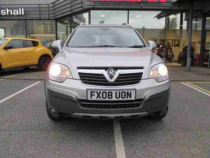 2008 Vauxhall Antara 2.0 Cdti 16v S 5Dr Diesel Silver Automatic