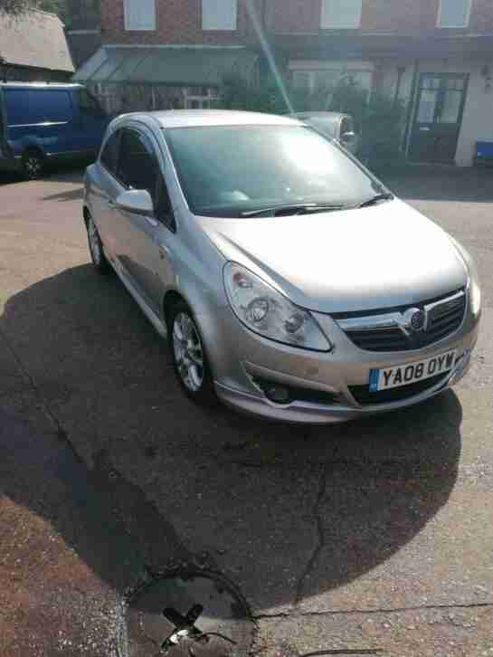 2008 Vauxhall Corsa 1.4i 16V Design Limited Edition 3dr Hatchback Petrol Manual
