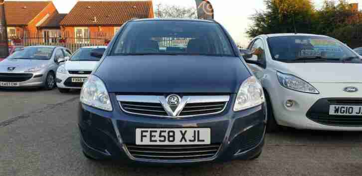 2008 Vauxhall Zafira 1.6 16v Exclusiv*Very Low Mileage Only 48k*BLUETOOTH