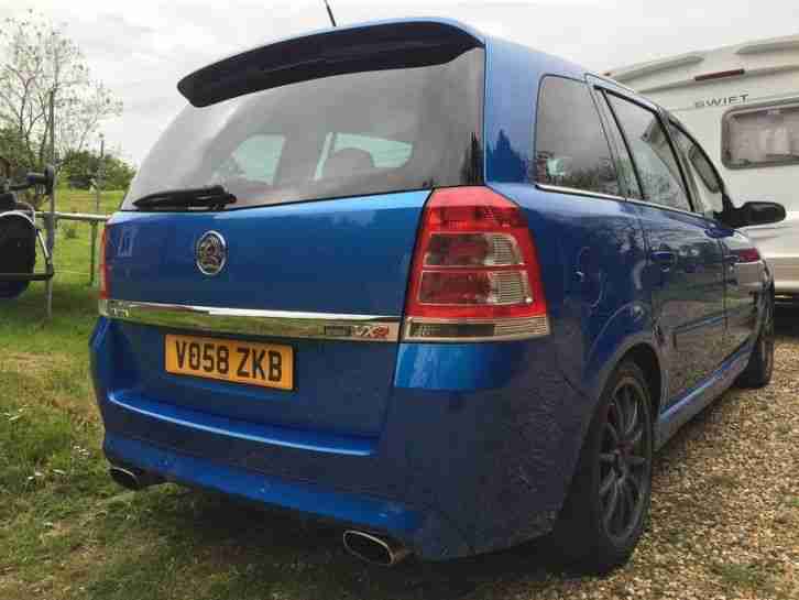 2008 Vauxhall Zafira 2.0 i Turbo 16v VXR miltech exhaust system