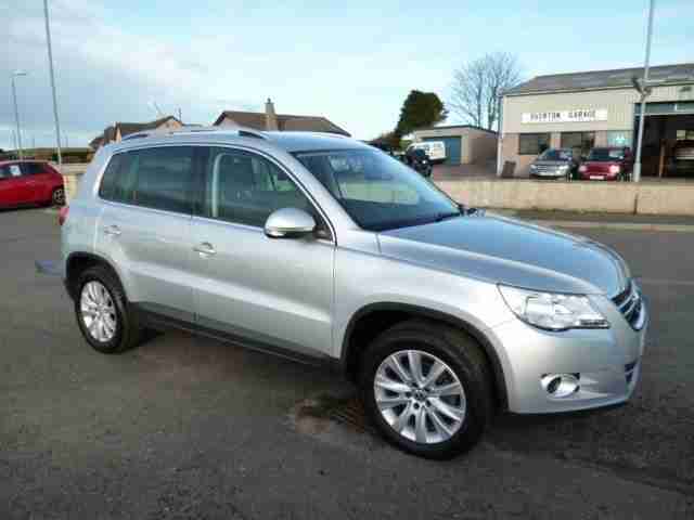 2008 Volkswagen Tiguan 2.0 TDI SE 4Motion 6 Speed Diesel Silver Manual