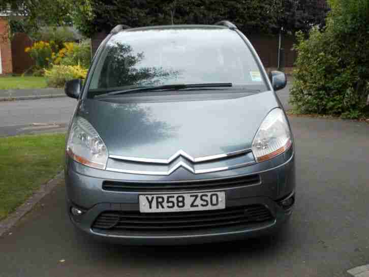 2008 Citroen C4 Grand Picasso 1.6 HDI VTR+, Manual, Silver, Towbar, Long MOT