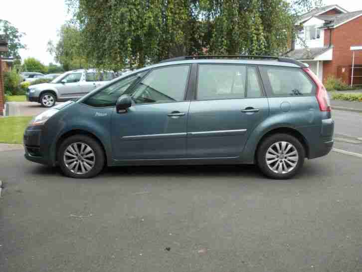 2008 Citroen C4 Grand Picasso 1.6 HDI VTR+, Manual, Silver, Towbar, Long MOT