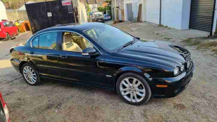 2008 JAGUAR X-TYPE 2.2 D DPF SE, 6 SPEED AUTO * DAMAGED * SPARES OR REPAIR *