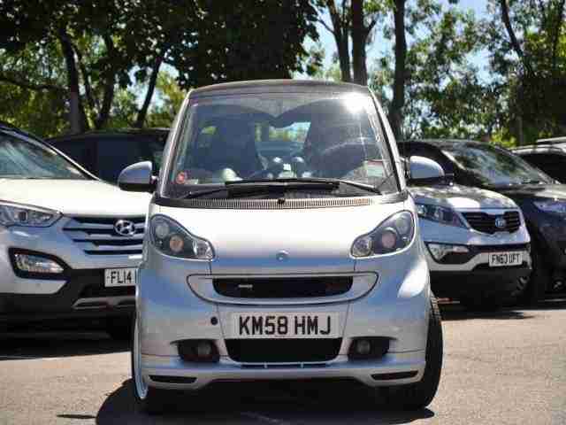2008 smart fortwo cabrio BRABUS Petrol Silver Automatic