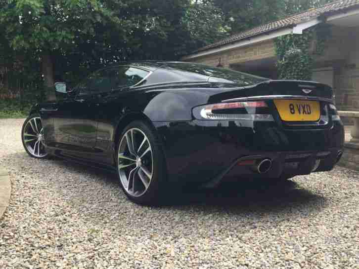 2009/09 ASTON MARTIN DBS V12 BLACK, MANUAL, CARBON FIBRE BODY STYLING
