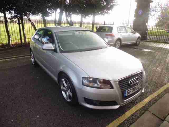 2009 09 AUDI A3 2.0 TDI SPORT 3D 138 BHP DIESEL