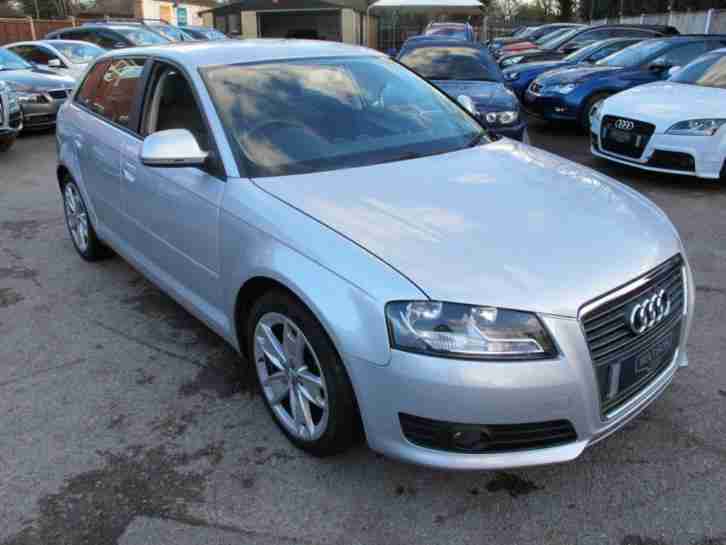 2009 09 AUDI A3 2.0 TDI SPORT 5D AUTO 138 BHP DIESEL LOW MILES