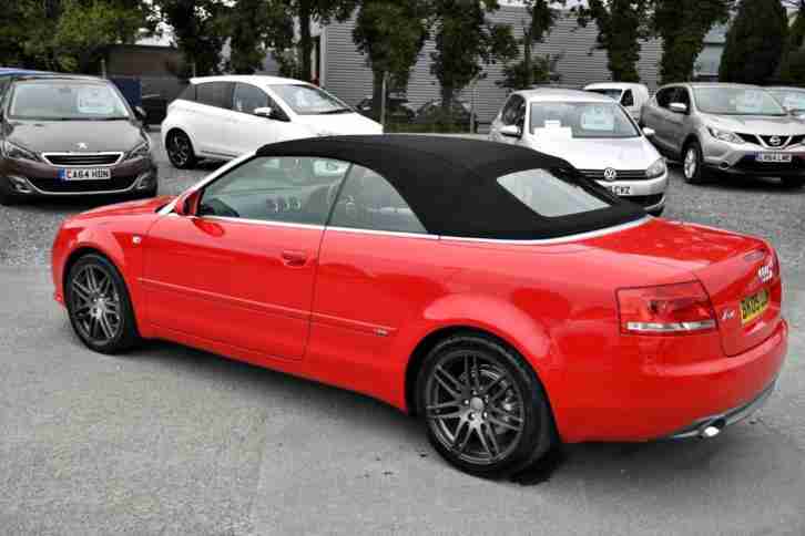 2009 09 AUDI A4 2.0 TDI 170 CABRIOLET SPECIAL EDITIONS FINAL EDITION