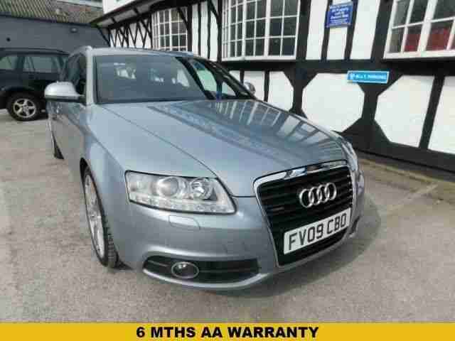 2009 09 AUDI A6 3.0 AVANT TDI QUATTRO LE MANS 5D AUTO 237 BHP DIESEL